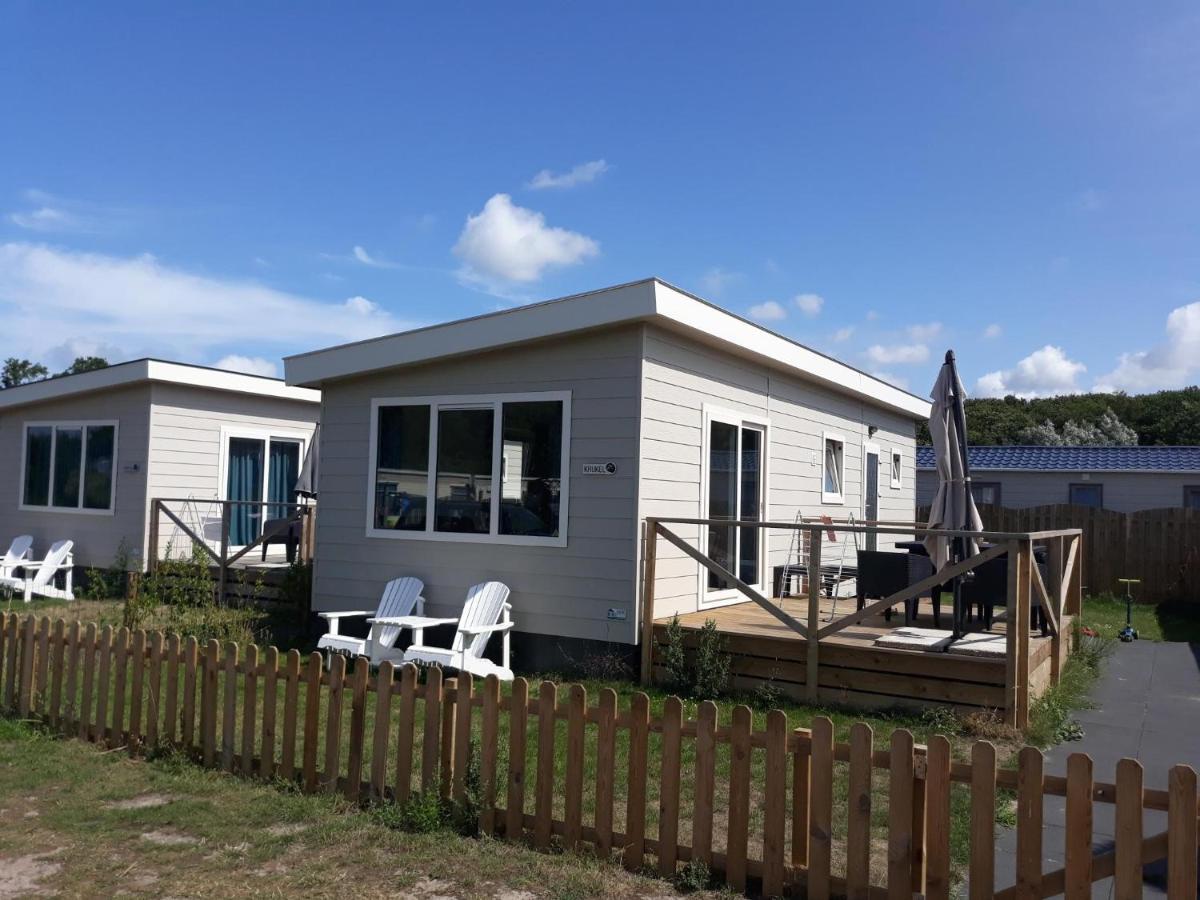 Camping De Duinhoeve Chalet Schelp Not For Companies นิว-ฮามสเตเดอ ภายนอก รูปภาพ
